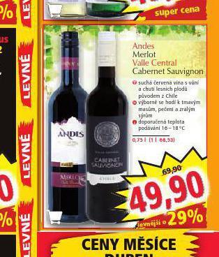Norma Cabernet sauvignon nabídka