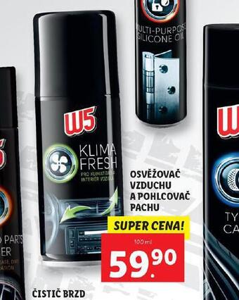 Lidl W5 osvěžovač vzduchu a pohlcovač pachu nabídka