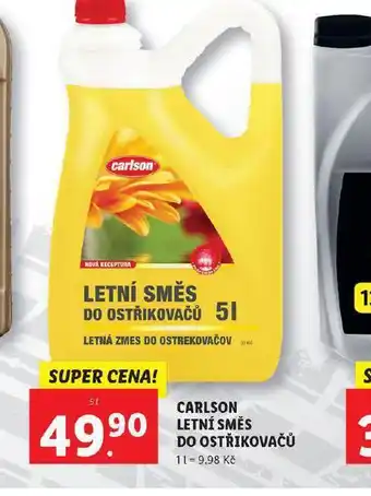 Lidl Carlson letní směs do ostřikovačů nabídka