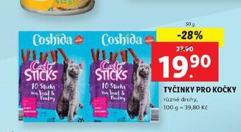 Lidl Coshida tyčinky pro kočky nabídka