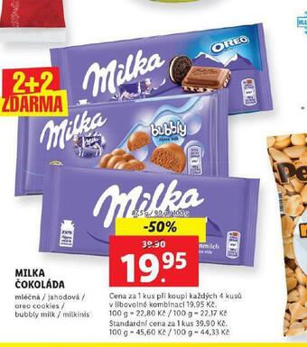 Lidl Milka čokoláda nabídka