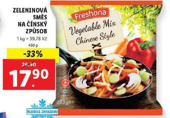 Lidl Zeleninová směs na čínský způsob nabídka