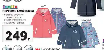 Lidl Dětská nepromokavá bunda nabídka