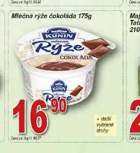 Lidl Mléčná rýže čokoláda nabídka