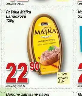 Lidl Paštika májka lahůdková nabídka