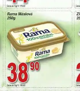 Lidl Rama máslová nabídka