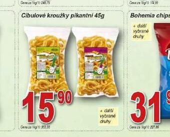 Lidl Cibulové kroužky pikantní nabídka