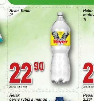 Lidl River tonic nabídka
