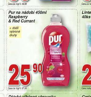 Lidl Pur na nádobí nabídka