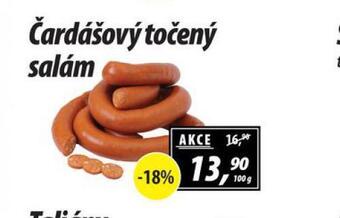 ZEMAN Čardášový točený salám nabídka