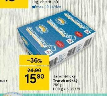 Tesco Jaroměřický tvaroh měkký nabídka