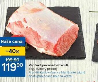 Tesco Vepřová pečeně bez kosti nabídka