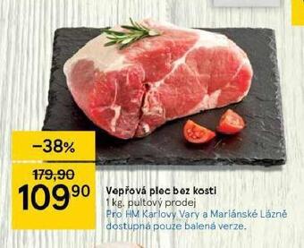 Tesco Vepřová plec bez kosti nabídka