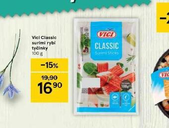 Tesco Vici classic surimi rybí tyčinky nabídka