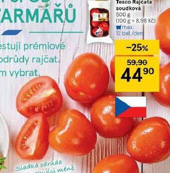 Tesco Rajčata soudková nabídka