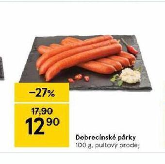 Debrecínské párky