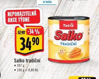 Jip Salko tradiční nabídka