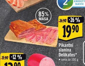 Jip Pikantní slanina nabídka