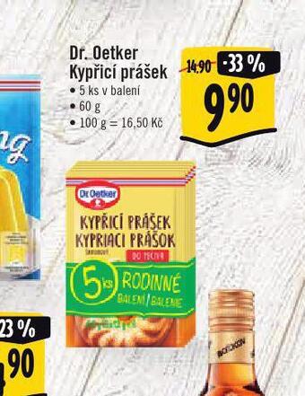 Jip Dr. oetker kypřicí prášek nabídka