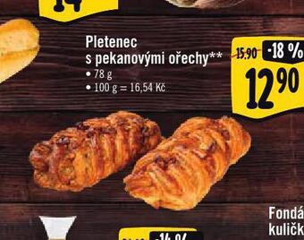 Jip Pletenec s pekanovými ořechy nabídka