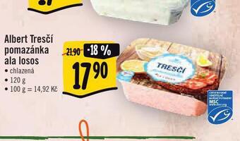 Jip Tresčí pomazánka ala losos nabídka