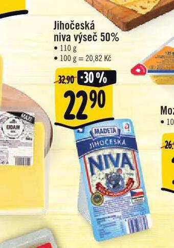 Jip Jihočeská niva výseč nabídka