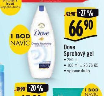 Jip Dove sprchový gel nabídka