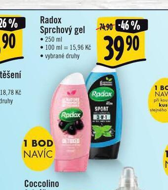 Jip Radox sprchový gel nabídka