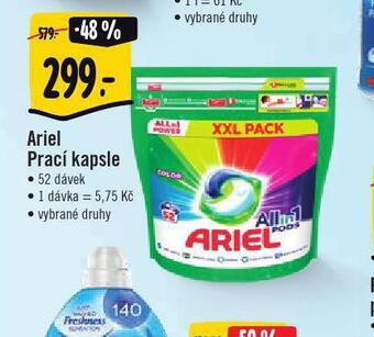 Jip Ariel prací kapsle nabídka