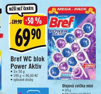 Jip Bref wc blok power aktiv nabídka