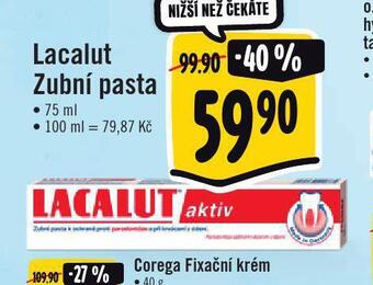 Lacalut zubní pasta