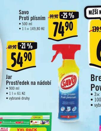 Jip Savo proti plísním nabídka