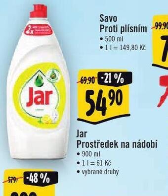Jip Jar prostředek na nádobí nabídka