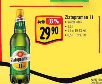Jip Pivo zlatopramen nabídka