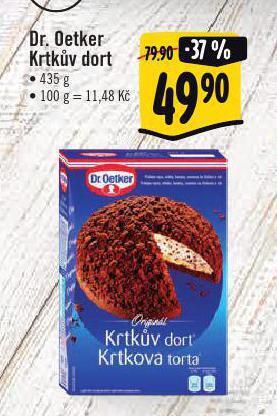 Albert Dr. oetker krtkův dort nabídka