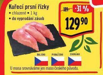 Albert Kuřecí prsní řízky nabídka