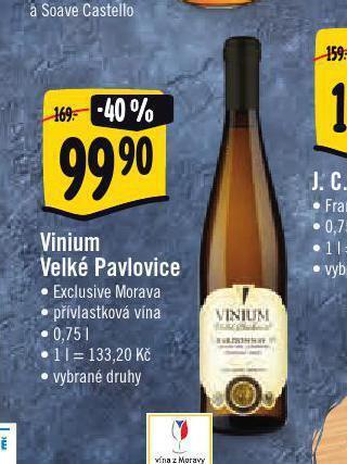 Jip Vinium velké pavlovice nabídka