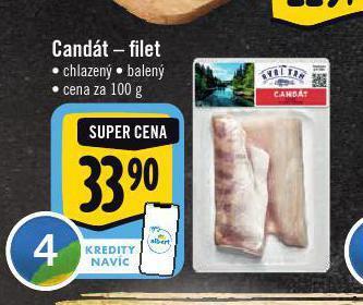 Albert Candát filet nabídka