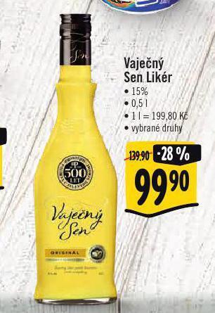 Albert Vaječný sen likér nabídka