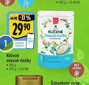 Albert Klíčené ovesné vločky nabídka
