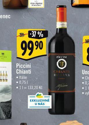 Albert Piccini chianti nabídka