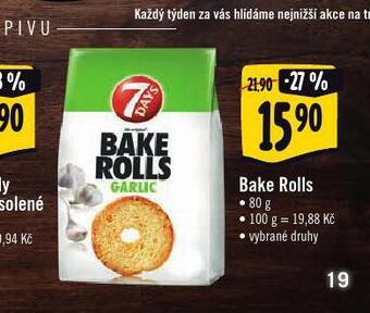 Albert Bake rolls nabídka