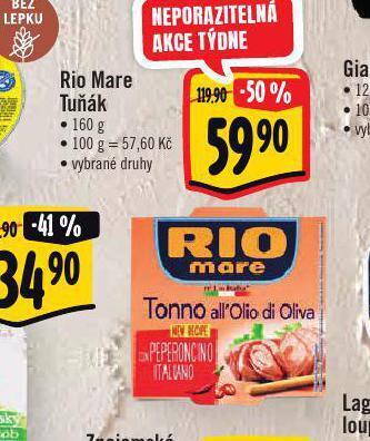Albert Rio mare tuňák nabídka