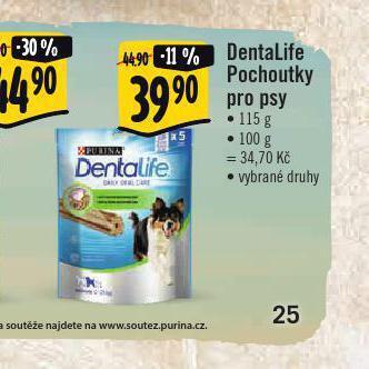 Albert Dentalife pochoutky pro psy nabídka