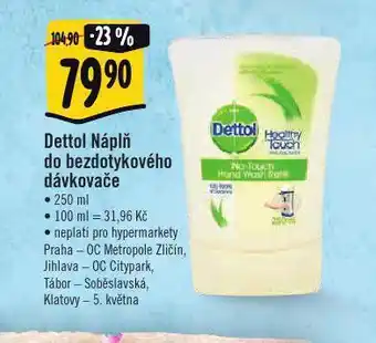 Albert Dettol náplně do dávkovače nabídka