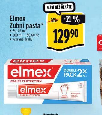 Albert Elmex zubní pasta nabídka