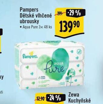 Albert Pampers dětské vlhčené ubrousky nabídka