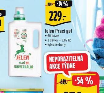 Albert Jelen prací gel nabídka