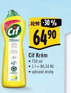 Albert Cif krém nabídka