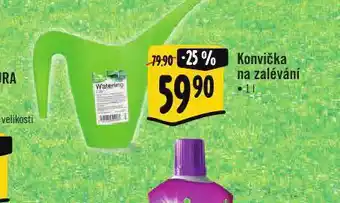 Konvička na zalévání